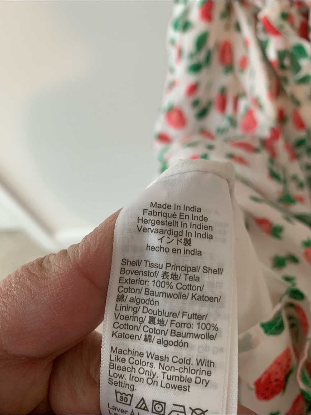 J Crew Sleeveless Collared Midi shirtDress in White Strawberry Print 2 NWT - Picture 7 of 11